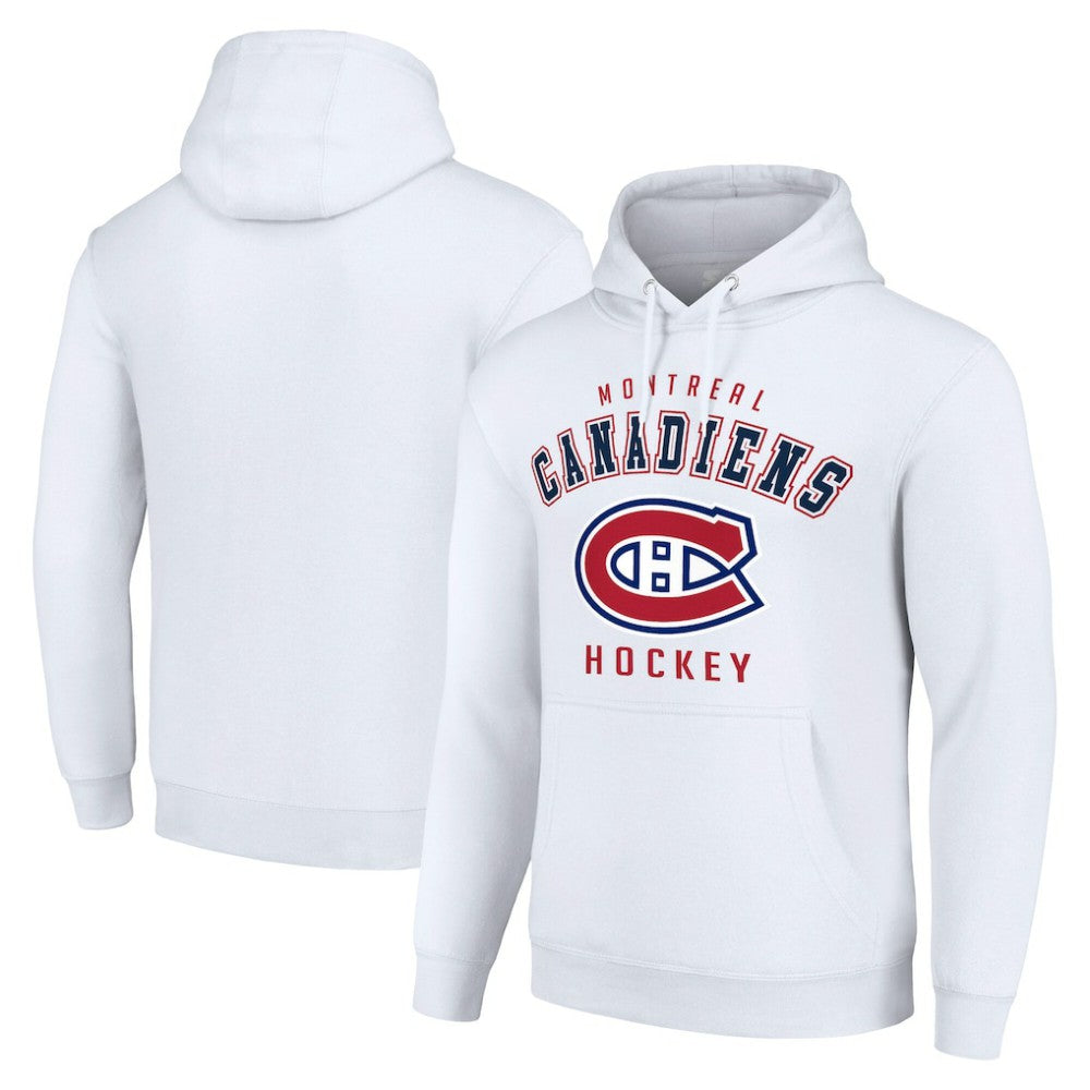 Montreal Canadiens Starter Logo Pullover Hoodie - White | US 202216360