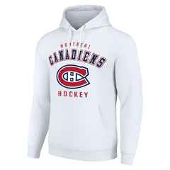 Montreal Canadiens Starter Logo Pullover Hoodie - White | US 202216360