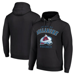 Colorado Avalanche Starter Logo Pullover Hoodie - Black | US 202216364