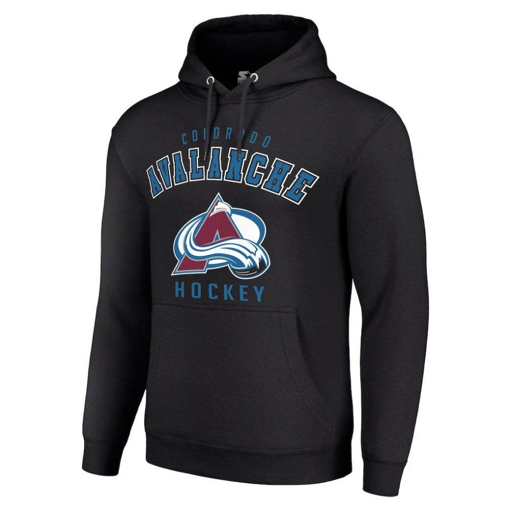 Colorado Avalanche Starter Logo Pullover Hoodie - Black | US 202216364