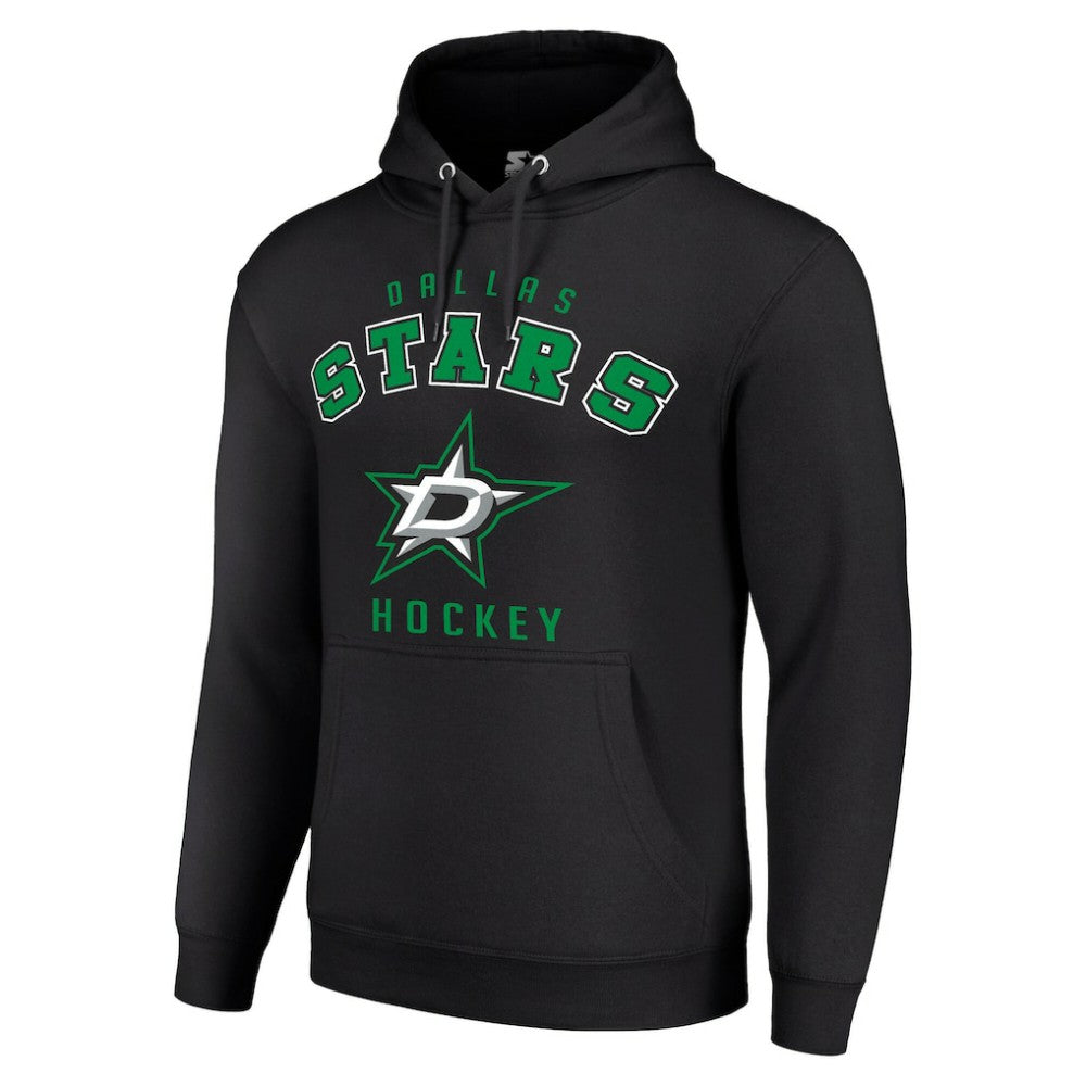Dallas Stars Starter Logo Pullover Hoodie - Black | US 202216366