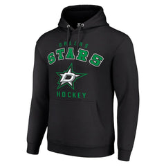 Dallas Stars Starter Logo Pullover Hoodie - Black | US 202216366