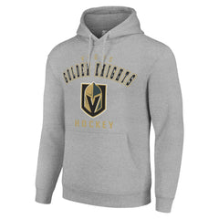 Vegas Golden Knights Starter Logo Pullover Hoodie - Heather Gray | US 202216374