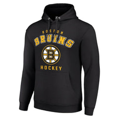Boston Bruins Starter Logo Pullover Hoodie - Black | US 202216376