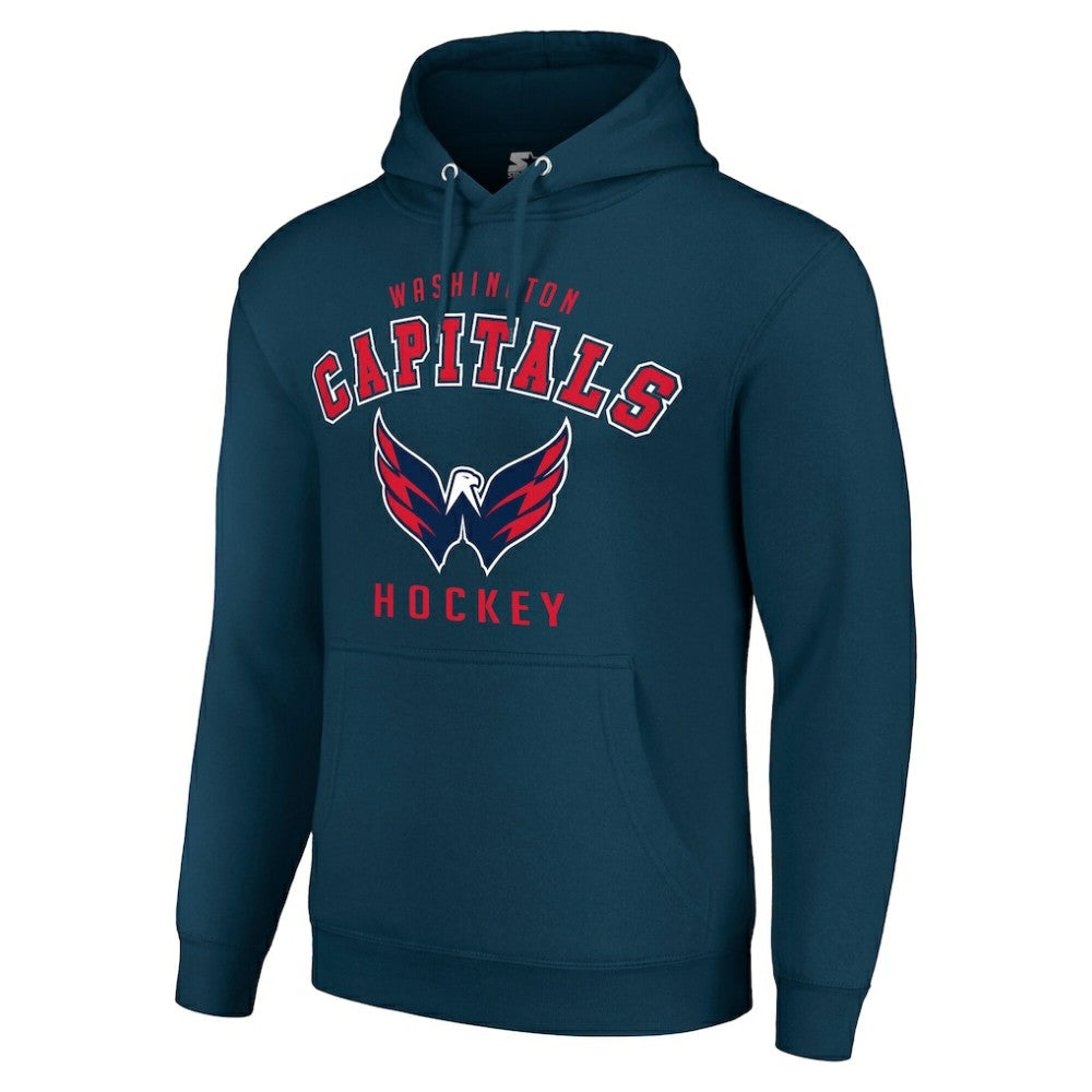 Washington Capitals Starter Logo Pullover Hoodie - Navy | US 202216389