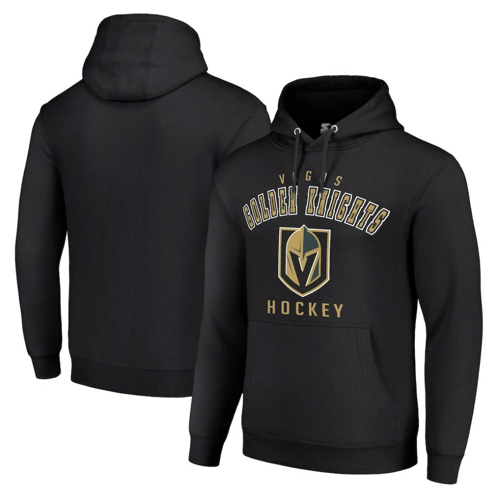 Vegas Golden Knights Starter Logo Pullover Hoodie - Black | US 202216390