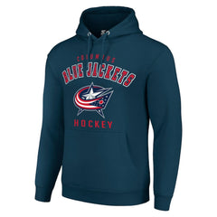 Columbus Blue Jackets Starter Logo Pullover Hoodie - Navy | US 202216391