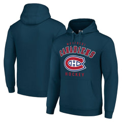 Montreal Canadiens Starter Logo Pullover Hoodie - Navy | US 202216392