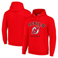 New Jersey Devils Starter Logo Pullover Hoodie - Red | US 202216398