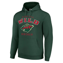 Minnesota Wild Starter Logo Pullover Hoodie - Green | US 202216402
