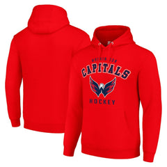 Washington Capitals Starter Logo Pullover Hoodie - Red | US 202216405