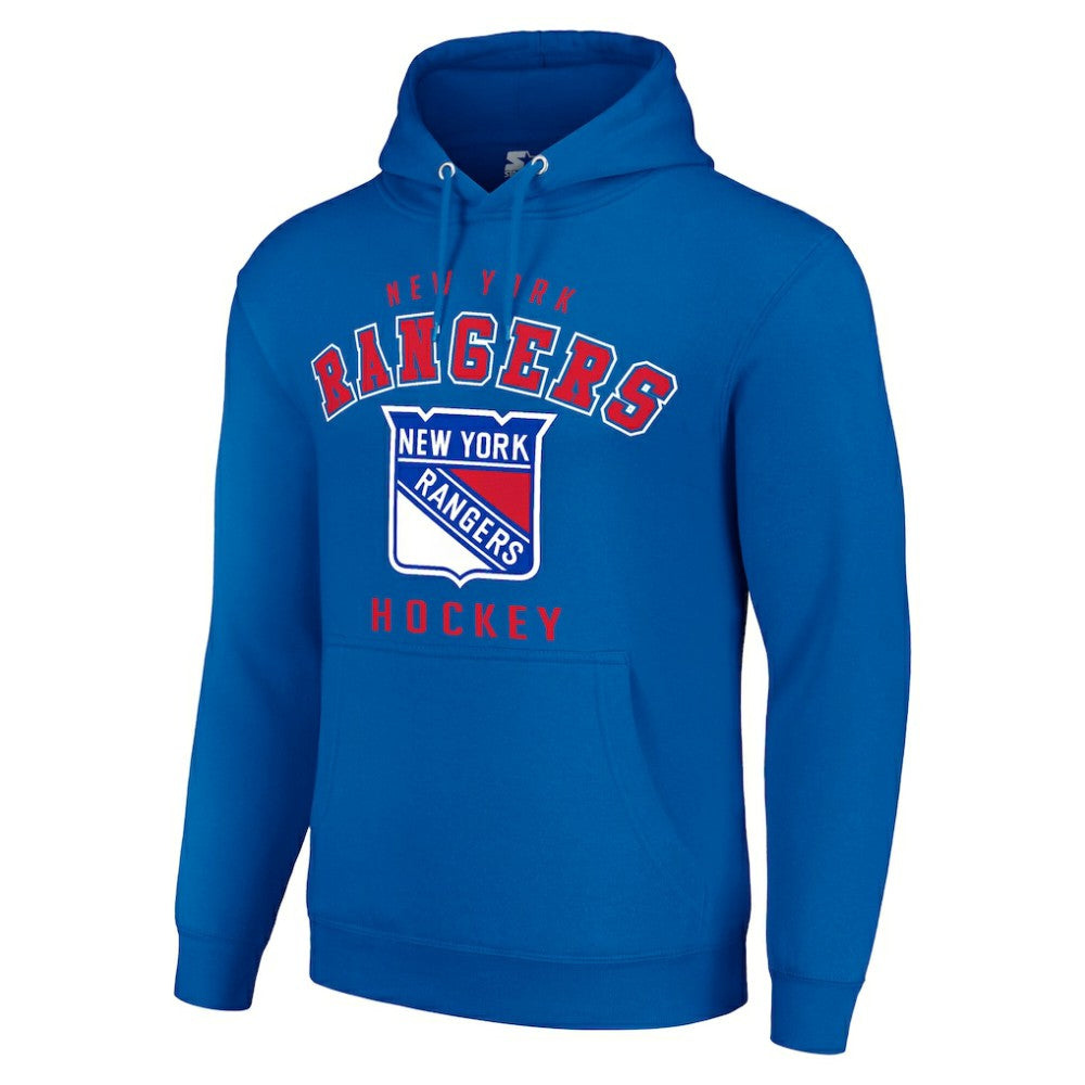 New York Rangers Starter Logo Pullover Hoodie - Royal | US 202216407