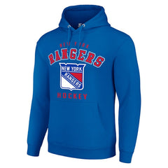 New York Rangers Starter Logo Pullover Hoodie - Royal | US 202216407