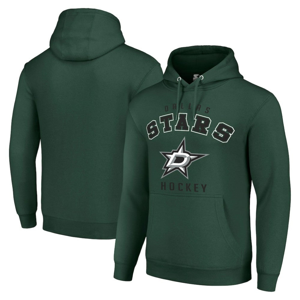 Dallas Stars Starter Logo Pullover Hoodie - Green | US 202216411