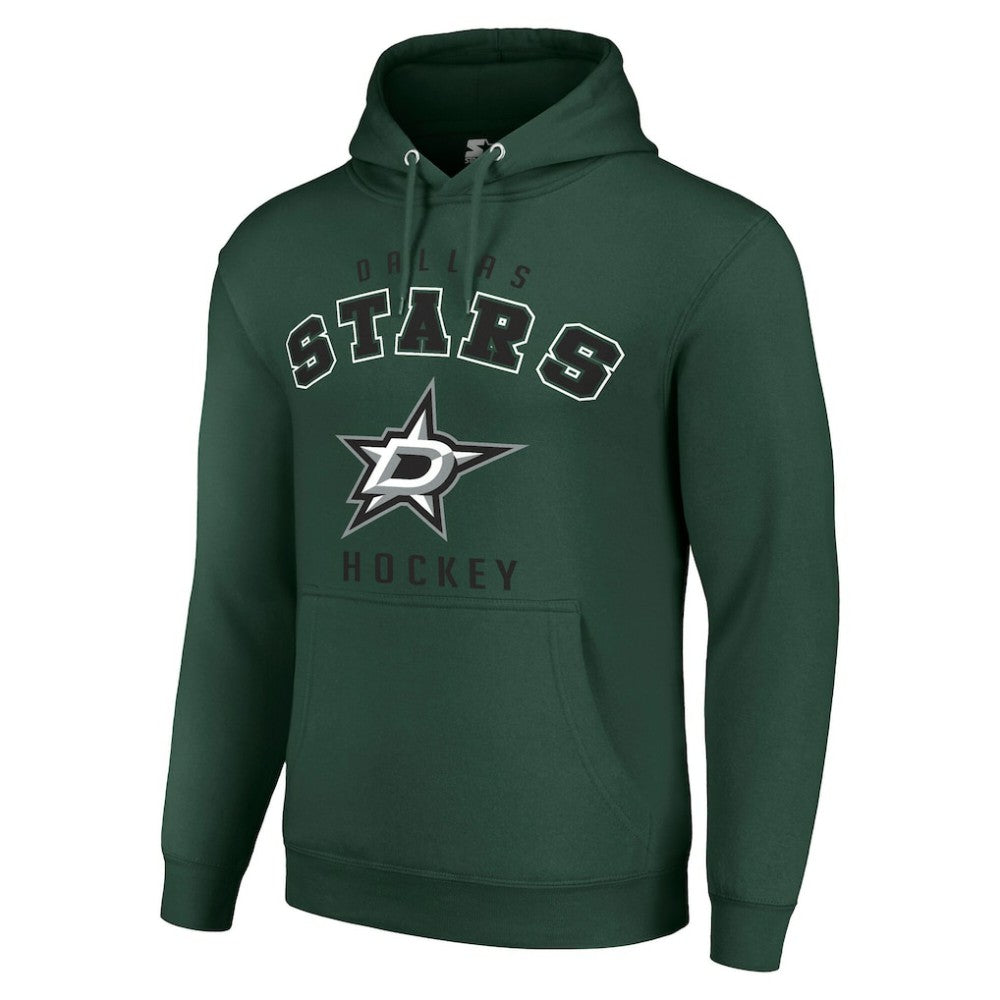 Dallas Stars Starter Logo Pullover Hoodie - Green | US 202216411