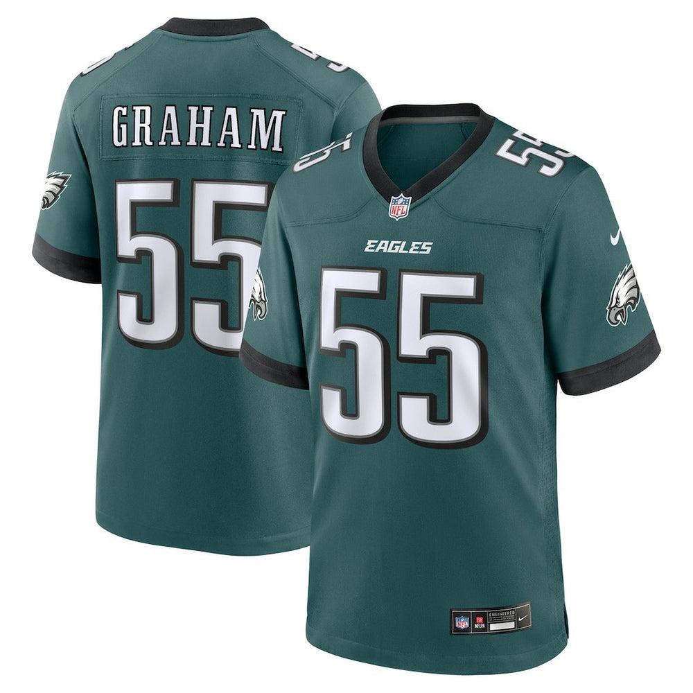Brandon Graham Philadelphia Eagles Team Game Jersey - Midnight Green Jerseys