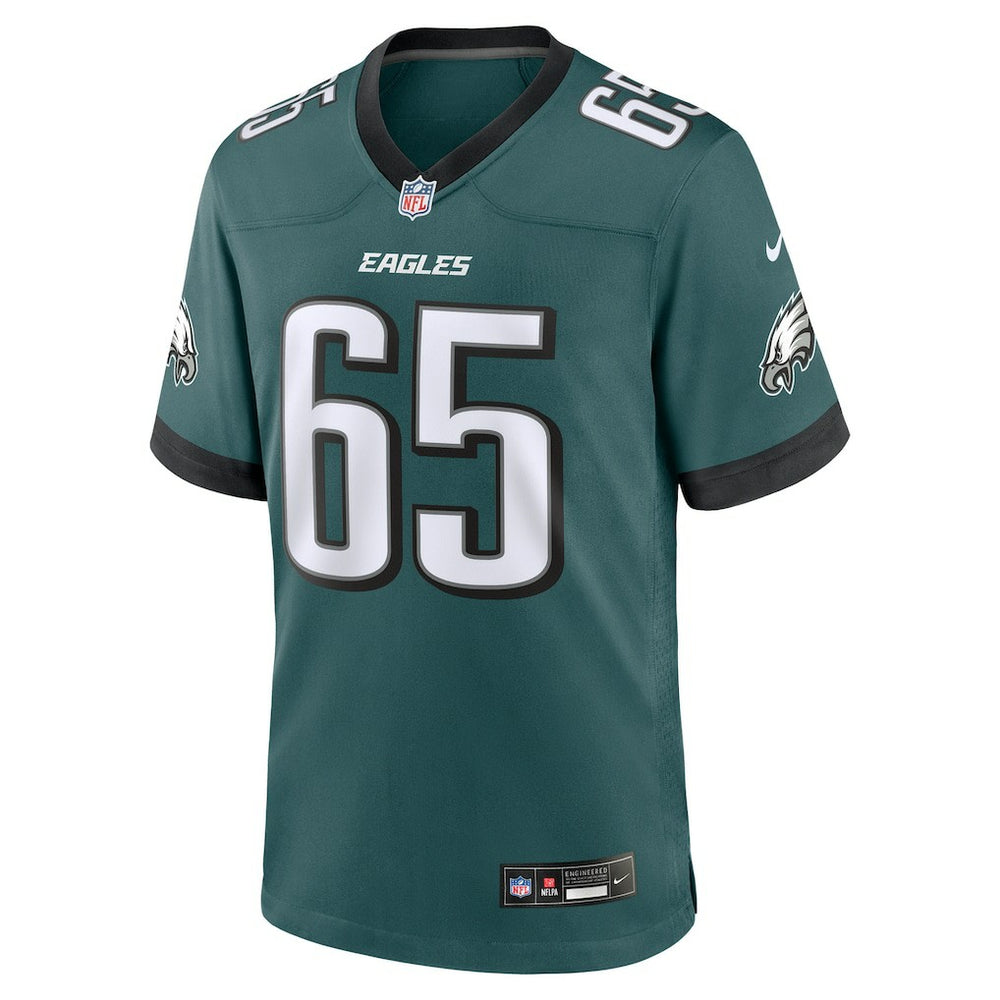 Lane Johnson Philadelphia Eagles Team Game Jersey - Midnight Green Jerseys