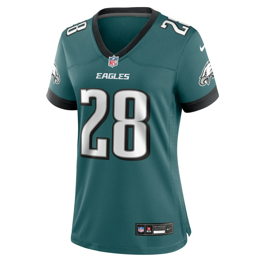 Will Shipley Philadelphia Eagles Women's Team Game Jersey - Midnight Green Jerseys