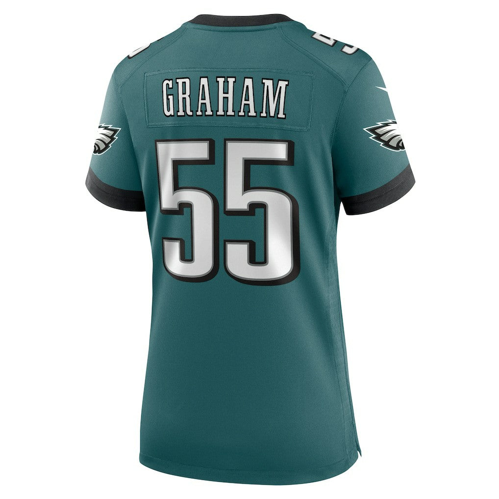 Brandon Graham Philadelphia Eagles Women's Team Game Jersey - Midnight Green Jerseys