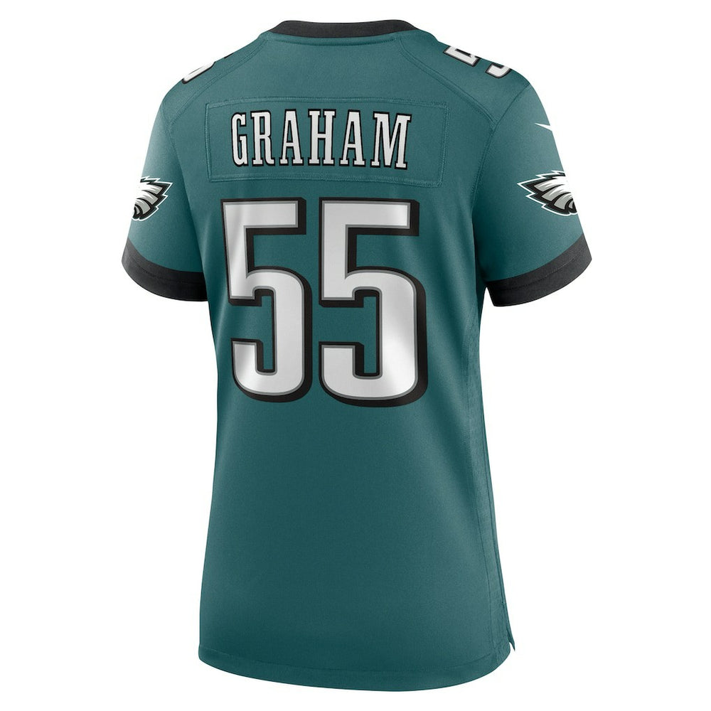 Brandon Graham Philadelphia Eagles Women's Team Game Jersey - Midnight Green Jerseys