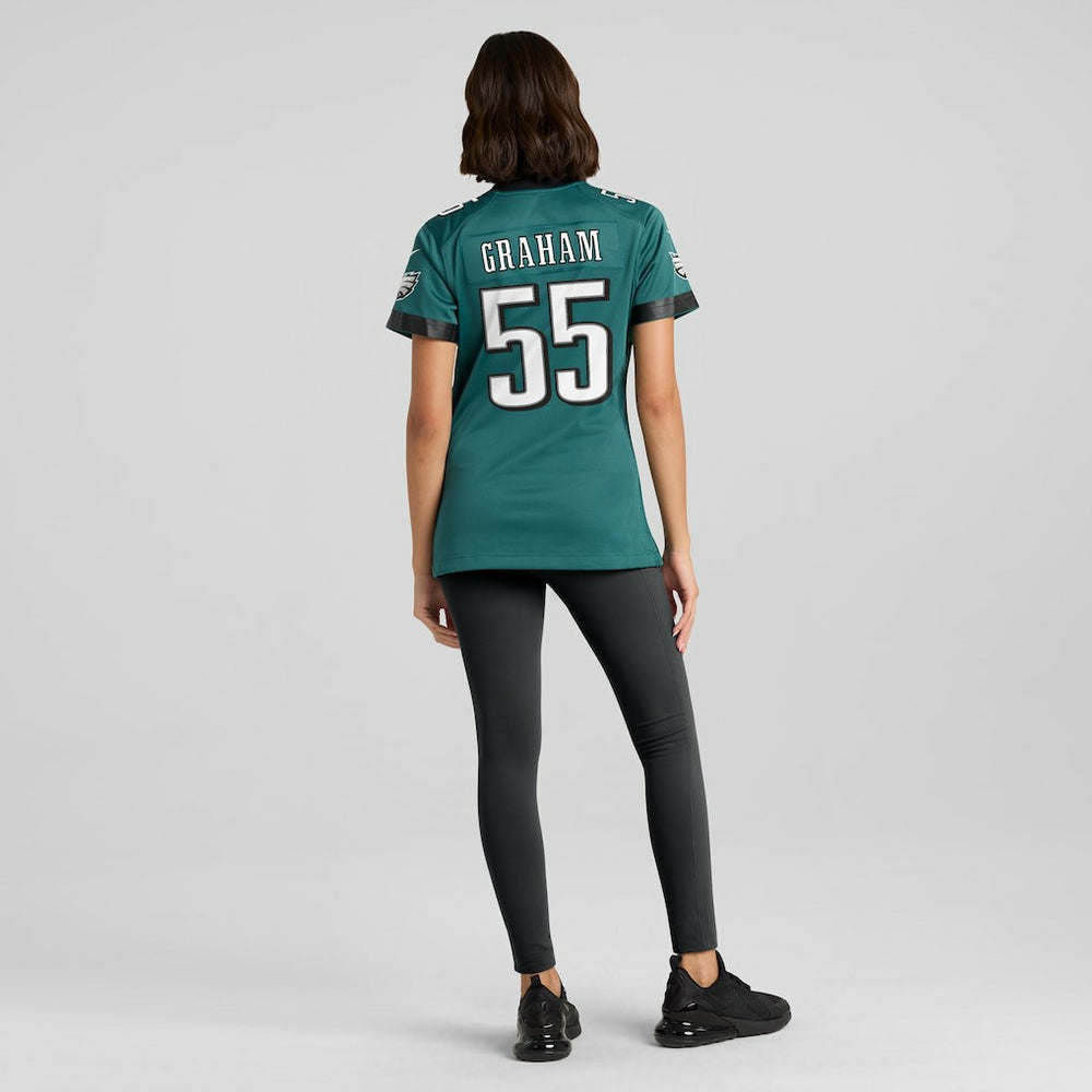 Brandon Graham Philadelphia Eagles Women's Team Game Jersey - Midnight Green Jerseys