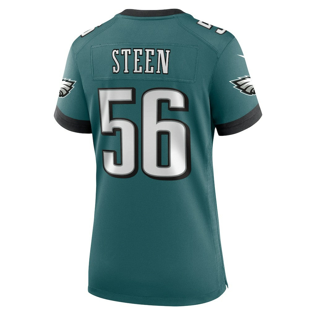 Tyler Steen Philadelphia Eagles Women's Team Game Jersey - Midnight Green Jerseys