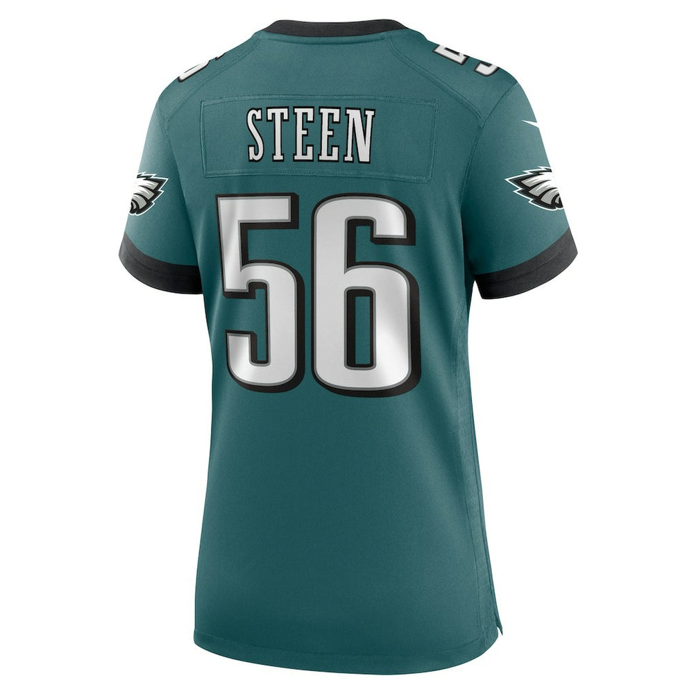 Tyler Steen Philadelphia Eagles Women's Team Game Jersey - Midnight Green Jerseys