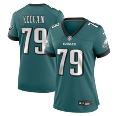 Trevor Keegan Philadelphia Eagles Women's Team Game Jersey - Midnight Green Jerseys