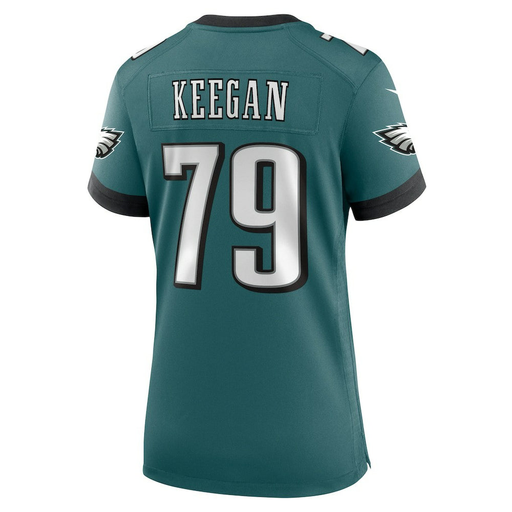 Trevor Keegan Philadelphia Eagles Women's Team Game Jersey - Midnight Green Jerseys