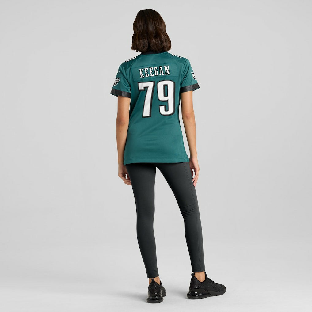Trevor Keegan Philadelphia Eagles Women's Team Game Jersey - Midnight Green Jerseys