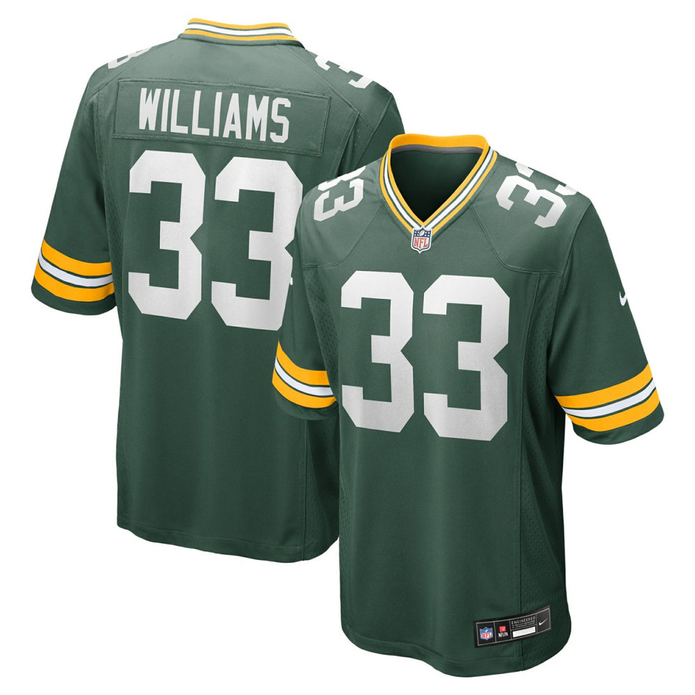 Evan Williams Green Bay Packers Game Jersey - Green Jerseys