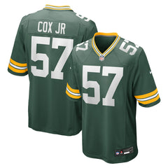 Brenton Cox Jr. Green Bay Packers Game Jersey - Green Jerseys