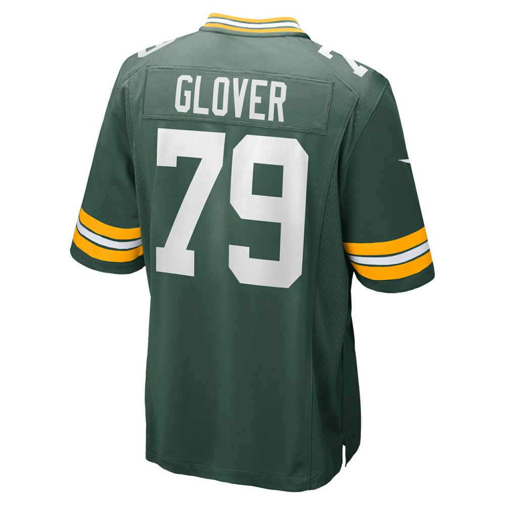 Travis Glover Green Bay Packers Game Jersey - Green Jerseys