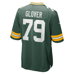 Travis Glover Green Bay Packers Game Jersey - Green Jerseys