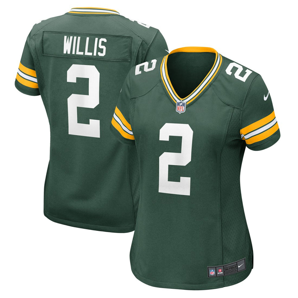 Malik Willis Green Bay Packers Women's Game Jersey - Green Jerseys