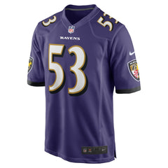 Kyle Van Noy Baltimore Ravens Team Game Jersey - Purple Jerseys