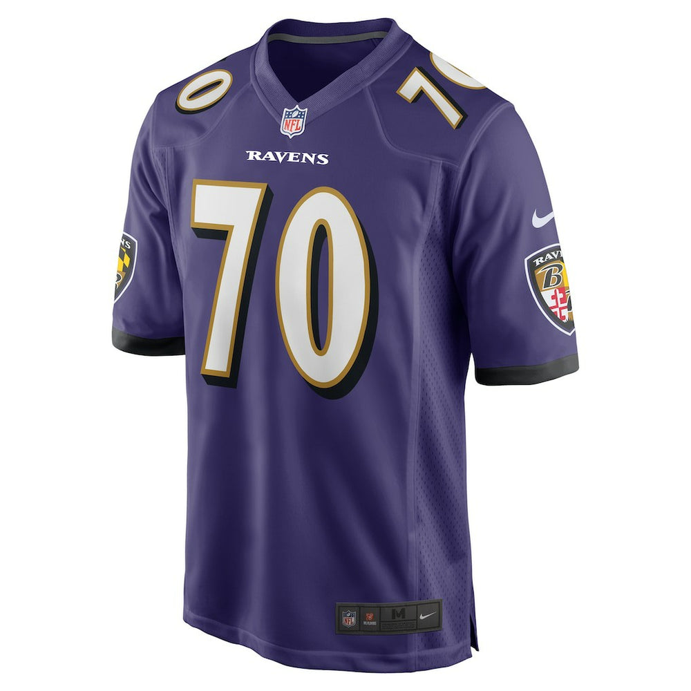 Roger Rosengarten Baltimore Ravens Team Game Jersey - Purple Jerseys