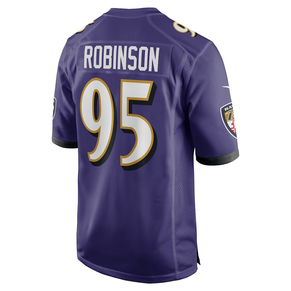 Tavius Robinson Baltimore Ravens Team Game Jersey - Purple Jerseys