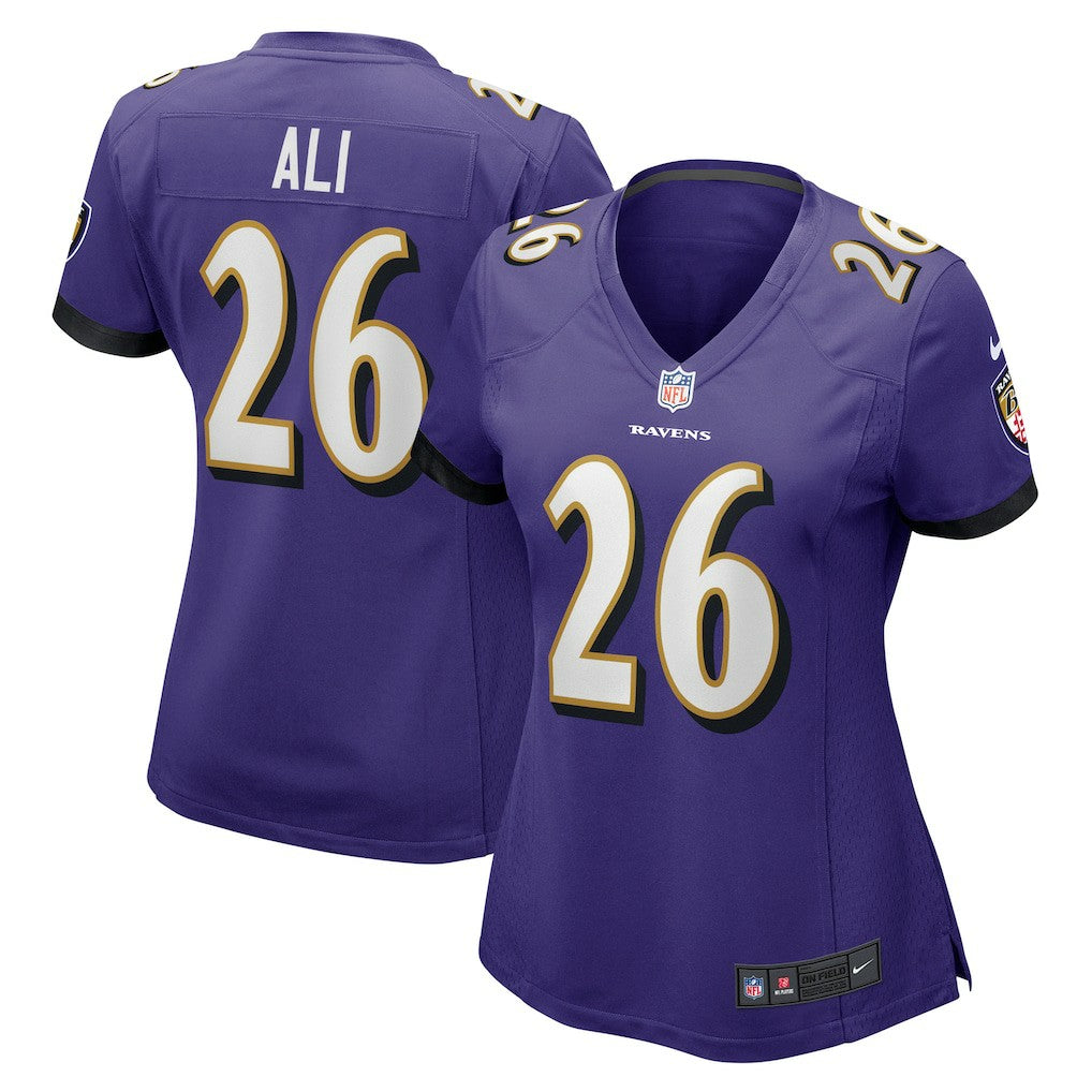 Rasheen Ali Baltimore Ravens Women's Game Jersey - Purple Jerseys