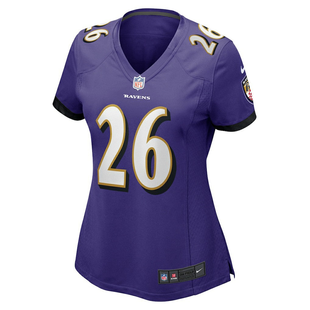 Rasheen Ali Baltimore Ravens Women's Game Jersey - Purple Jerseys