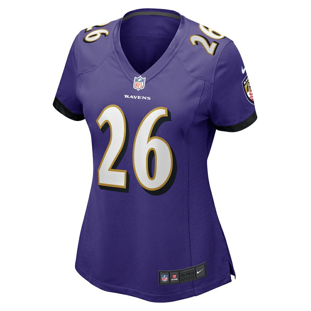 Rasheen Ali Baltimore Ravens Women's Game Jersey - Purple Jerseys