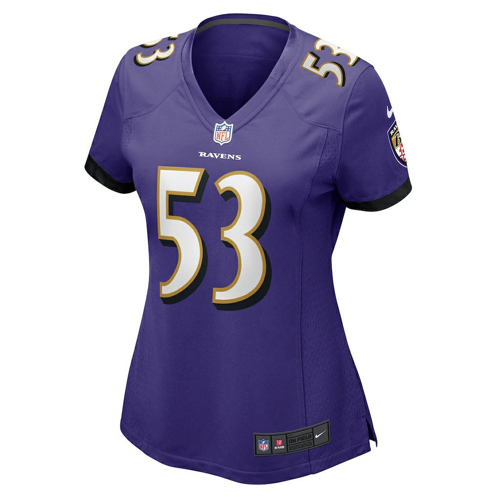 Kyle Van Noy Baltimore Ravens Women's Game Jersey - Purple Jerseys