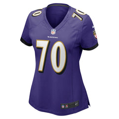 Roger Rosengarten Baltimore Ravens Women's Game Jersey - Purple Jerseys