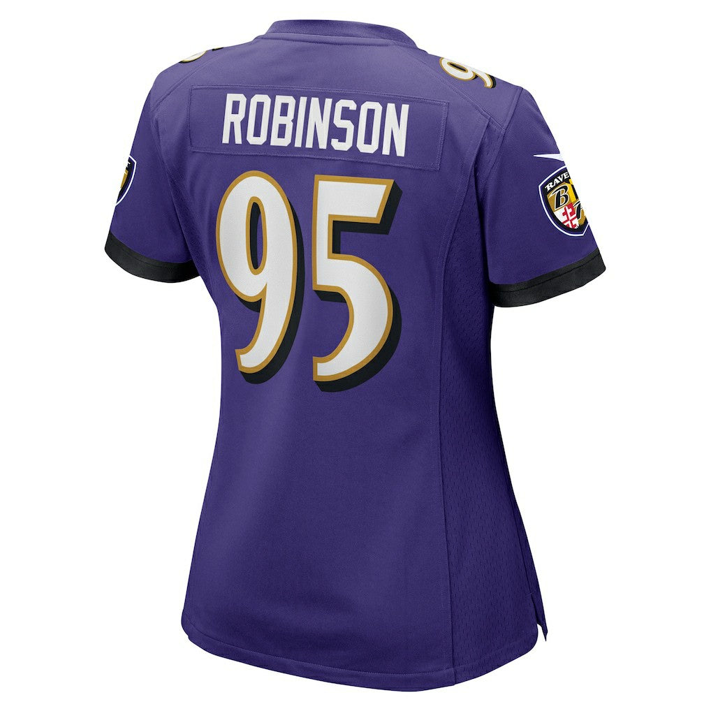 Tavius Robinson Baltimore Ravens Women's Game Jersey - Purple Jerseys