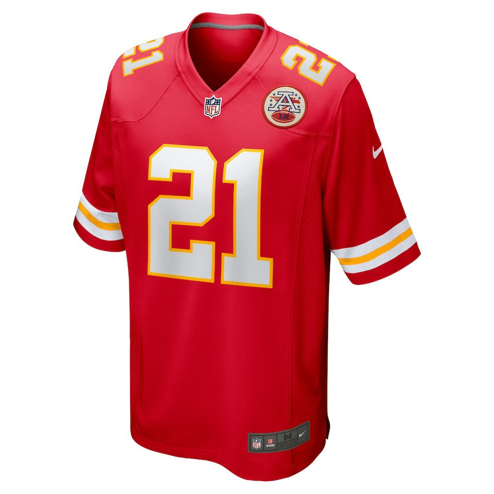 Jaden Hicks Kansas City Chiefs Game Jersey - Red Jerseys