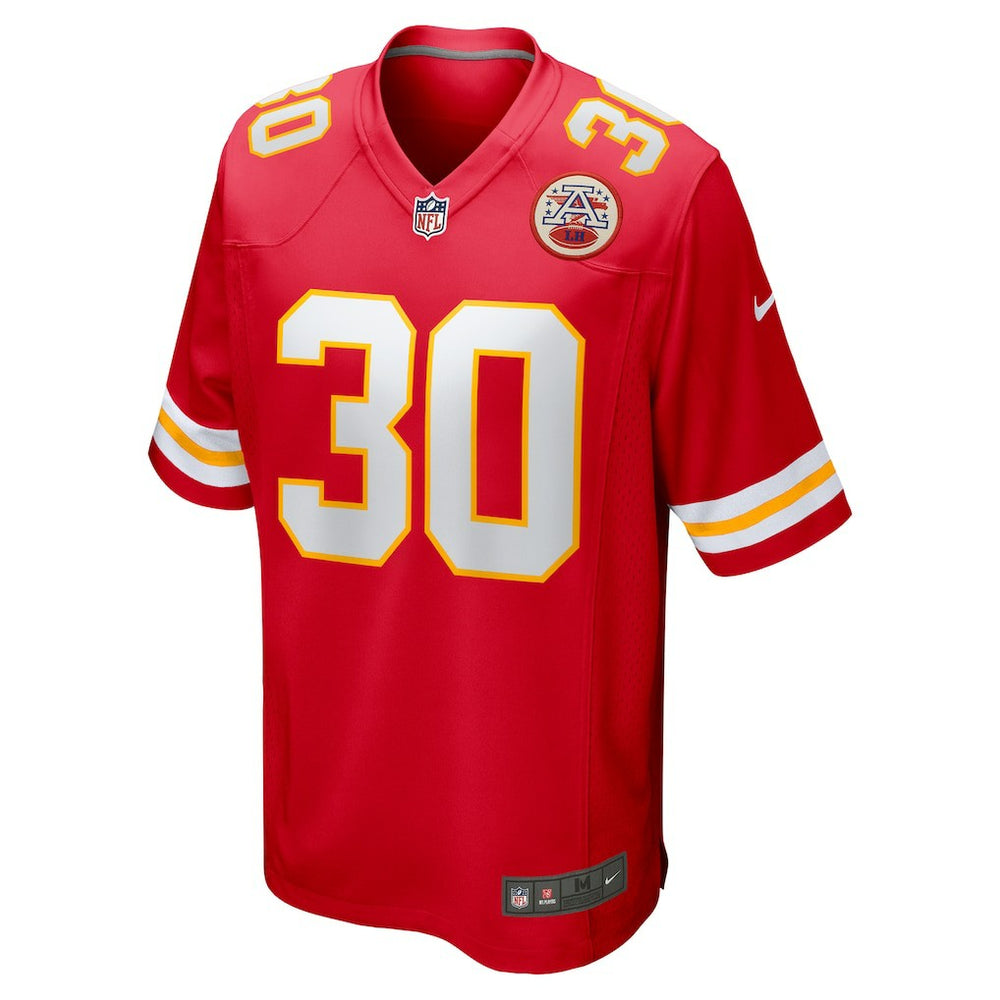 Chris Roland-Wallace Kansas City Chiefs Game Jersey - Red Jerseys