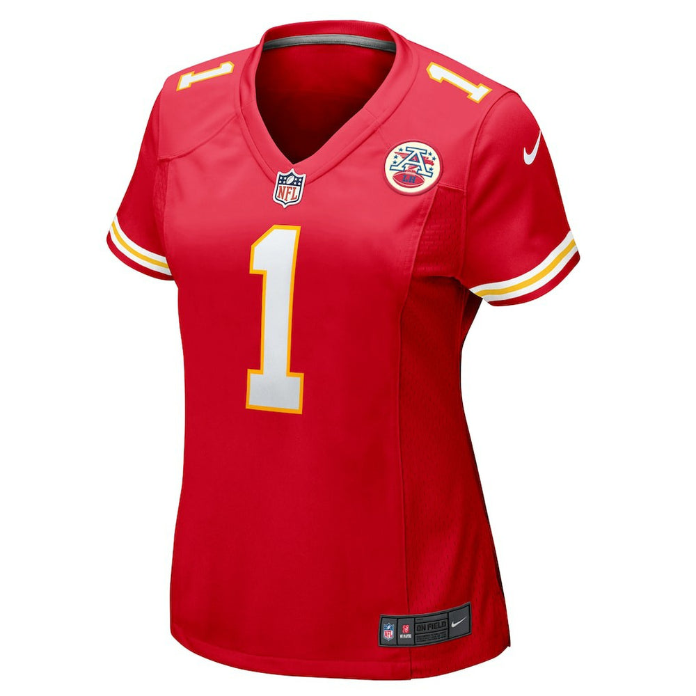 Xavier Worthy Kansas City Chiefs Women's Game Jersey - Red Jerseys