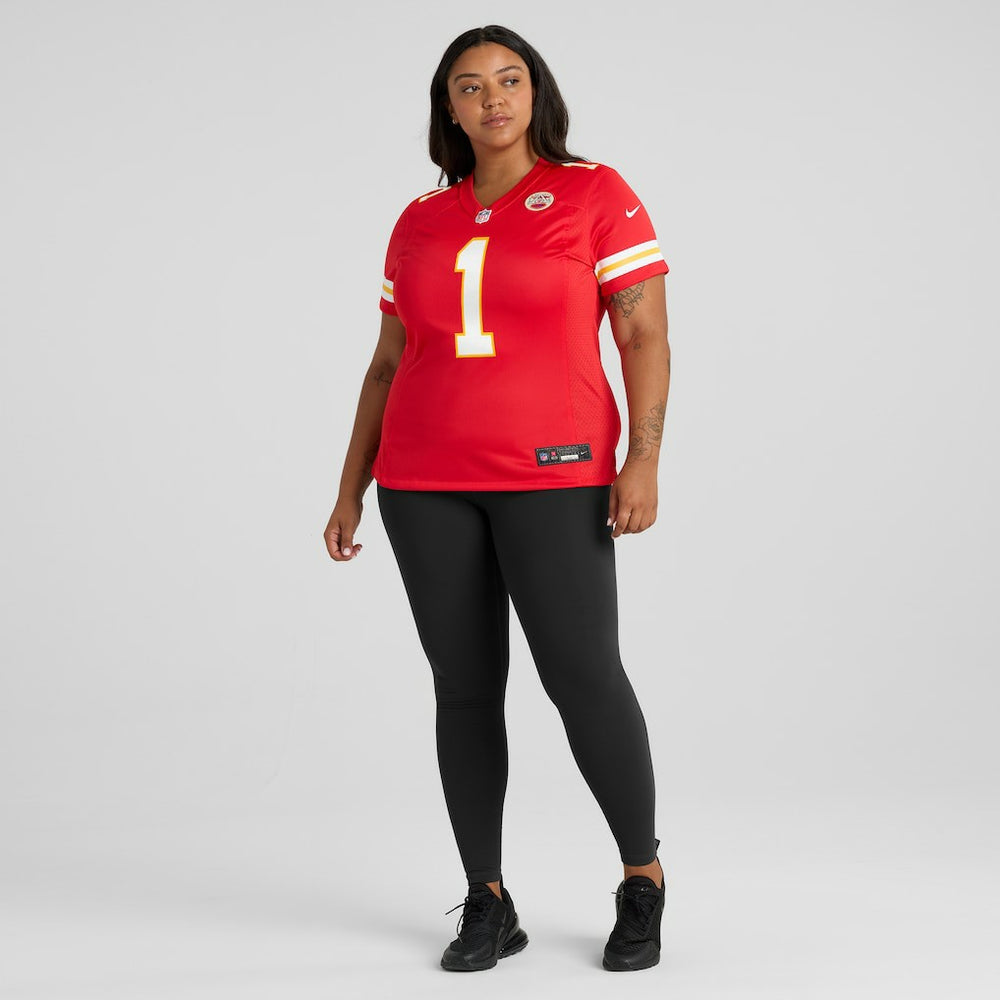 Xavier Worthy Kansas City Chiefs Women's Game Jersey - Red Jerseys
