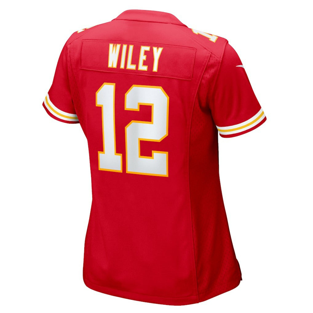 Jared Wiley Kansas City Chiefs Women's Game Jersey - Red Jerseys