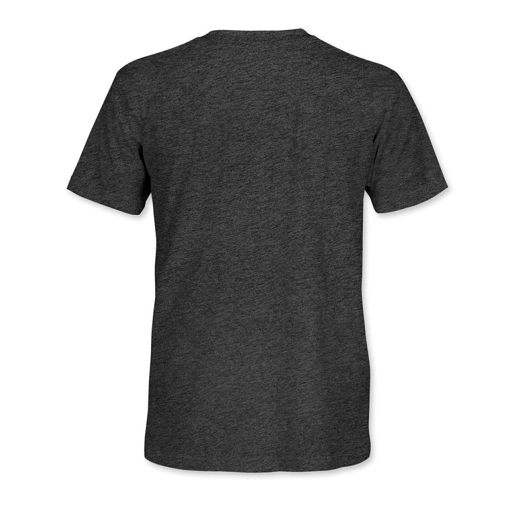Germany National Team 1863FC Mono Badge Vintage Tri-Blend T-Shirt Heather Black